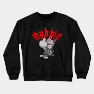 BLUEY MUFFIN MIDLE FINGER !!! Crewneck Sweatshirt